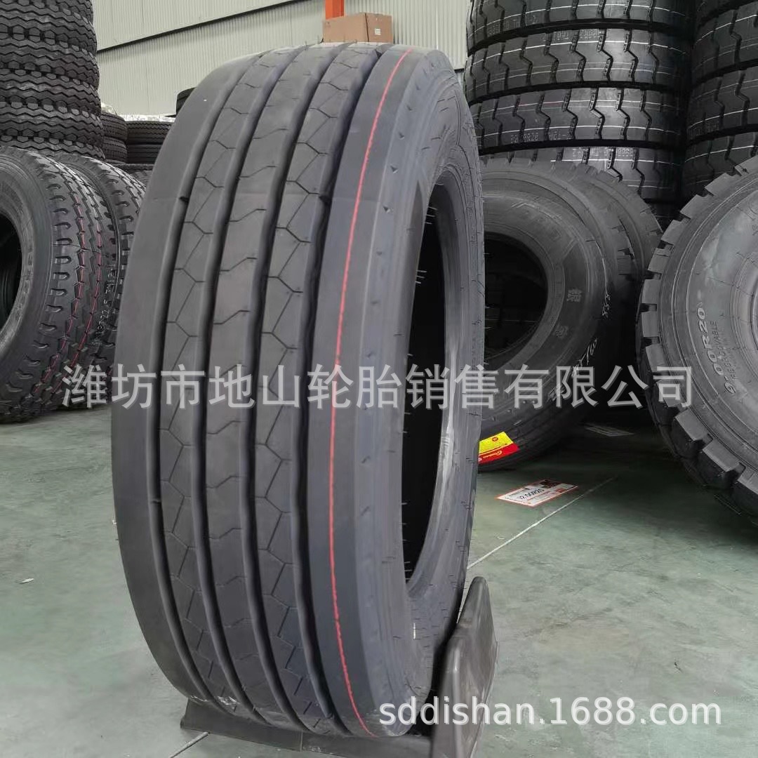 现货供应295/60R22.5钢丝子午线轮胎真空胎拖车胎 卡客车轮胎