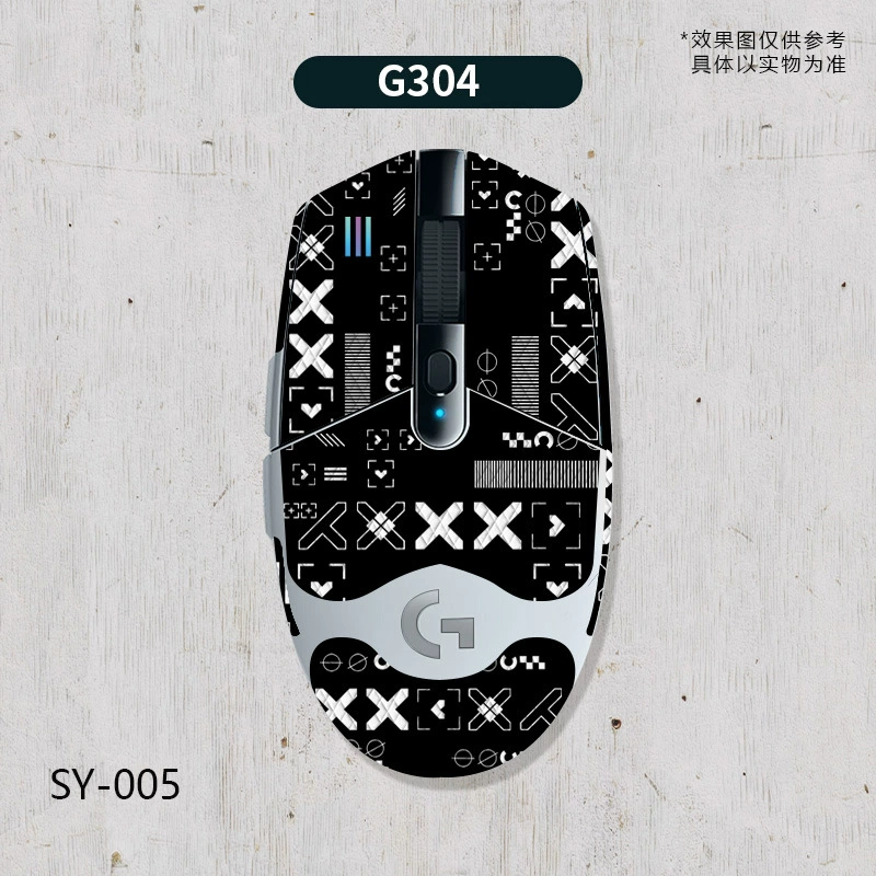 Совместимый с Logitech значок, нескользящая защитная игровая мышь, G304, защита от пота