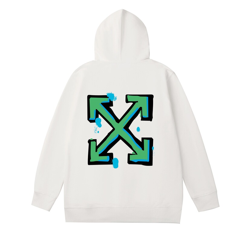 Cross-border wholesale off-brand hooded sweatshirt with astronaut arrow sketch design, unisex pullover jacket Cross-border wholesale off-brand hooded sweatshirt with astronaut arrow sketch design, unisex pullover jacket