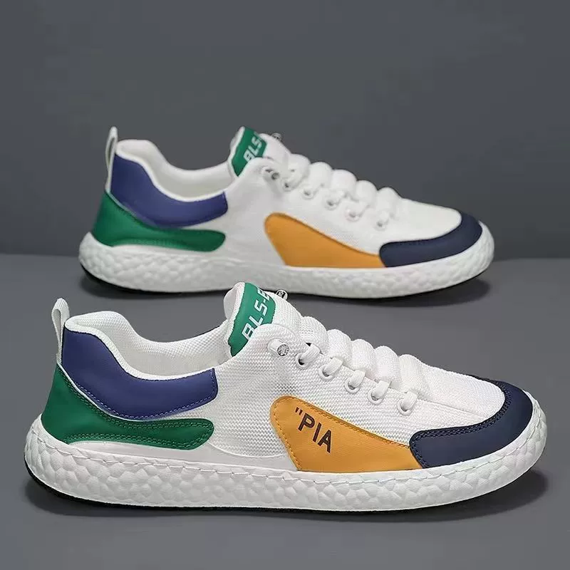 Мужская обувь новая мягкая подошва удобная повседневная дикая низкая банда тонкая поверхность холста легкая модная обувь корейская спортивная обувь