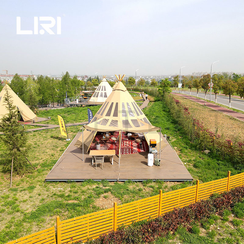 ���չ�ӦҰ��tipi tentsӡ�ڰ�Բ׶��¶Ӫ����ľ�˲�ñ������