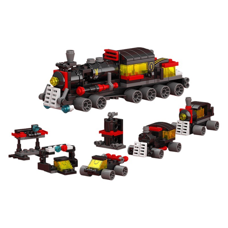 Bloques de construcción niños puzzle juguetes de ensamblaje de partículas pequeñas policías militares juguetes regalos para niños y niñas al por mayor