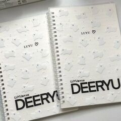 奶油小狗線圈本不硌手軟線圈中學生筆記本子a5記事本考研文具女男