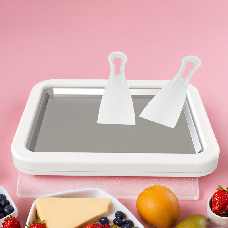 食品级炒冰机家用自制炒酸奶冰淇淋机小型儿童diy迷你免插电其他|undefined