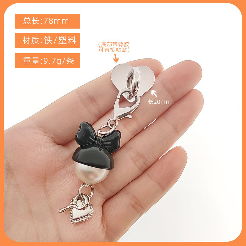 新しい蝶アクリルペンダントキャンディーカラーイヤホンバッグペンダントアクセサリーバッグペンダント小物アクセサリー|undefined