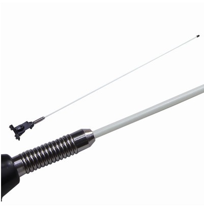 vehicle antenna – Universal Edge/Clip-on SUV Off-Road - 1-meter-white-with-4-small-flags