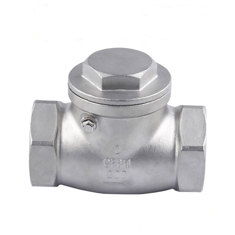 丝扣不锈钢止回阀H14W-16P铜丝扣止回阀阀门厂家批发