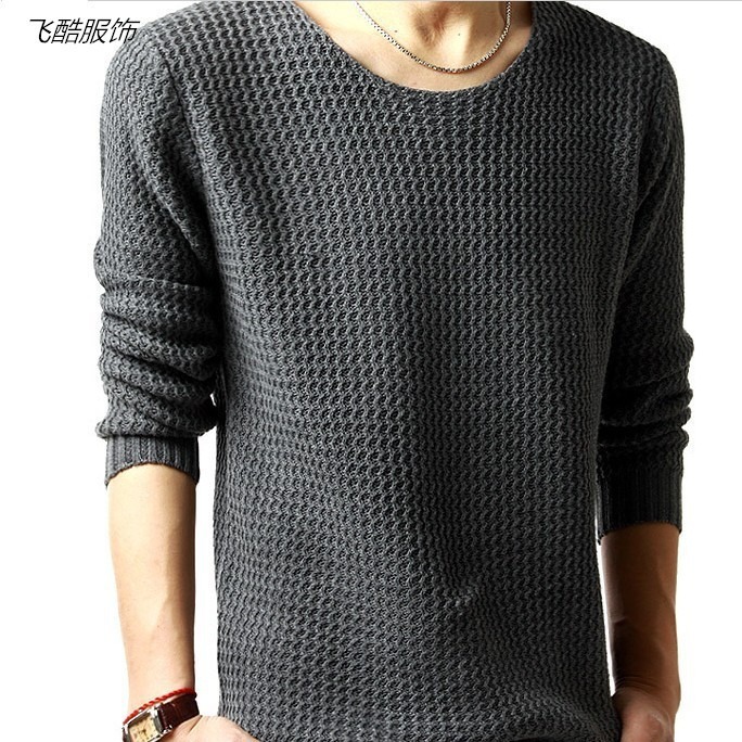 2022 nuevo suéter de los hombres de moda casual otoño jardín collar coreano suéter de los hombres más tamaño fábrica al por mayor