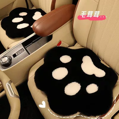 Cute and Warm, Heated and – Universal Foot Pad - extra-thick-and-soft-slippers-for-relaxing-plush-foot-pads-black-cat-claw