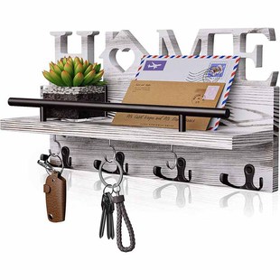 Scandinavian Home Wall Decoration Pendant, Entrance Key Jewelry Hanger, Envelope Mail Home Storage Rack