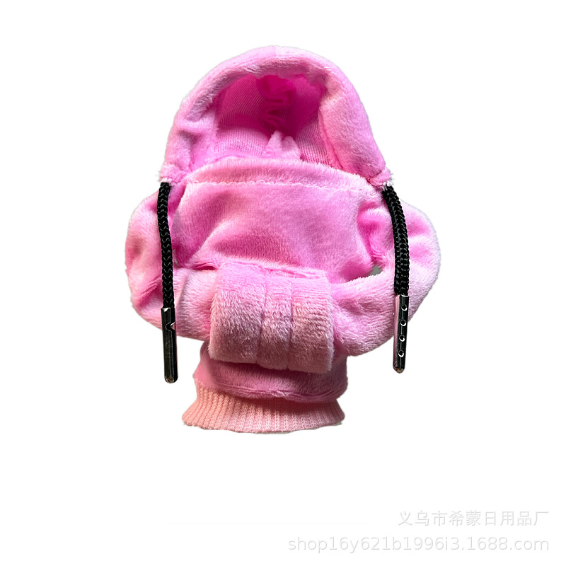 Cubierta DE LA MANIJA del engranaje del coche transfronterizo palanca de engranaje pequeño suéter con capucha palanca de engranaje creativo con capucha cubierta de la manija del engranaje al por mayor