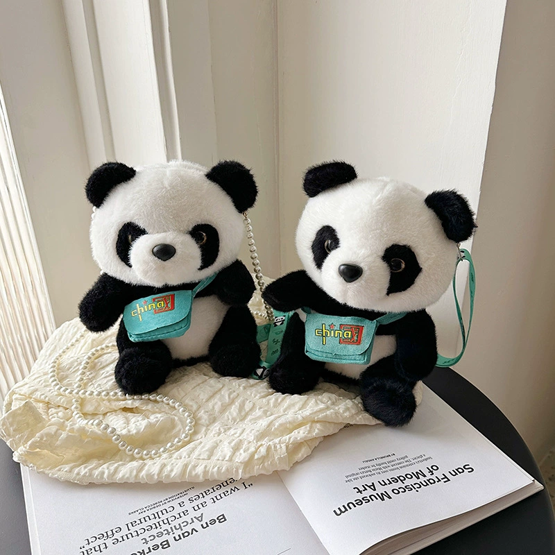 Милая детская сумка, кукла, памятная сумка через плечо, panda, зоопарк, подарок на день рождения