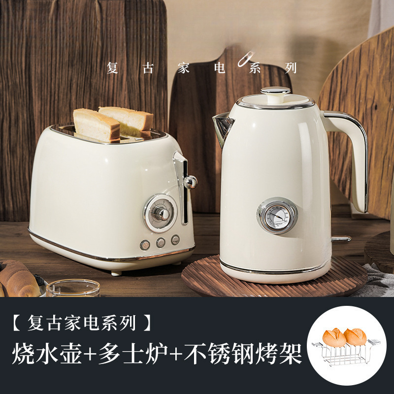 Tostadora vintage tostador tostadora conductor calefacción automática doméstica máquina de desayuno multifunción