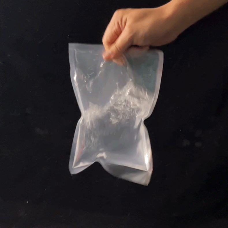 Gıda vakum torbası ticari parlak plastik kilitli torba plastik şeffaf polyester taze tutma çantası vakum sıkıştırma torbası toptan