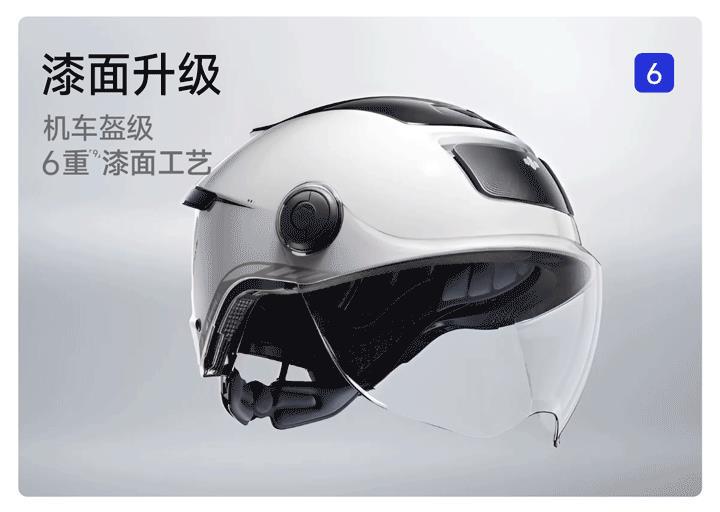 Two Little Bees 3C Certified Electric Motorcycle Helmet for Men and Women, Summer Sun Protection Half Helmet, Silver Lion Safety Helmet