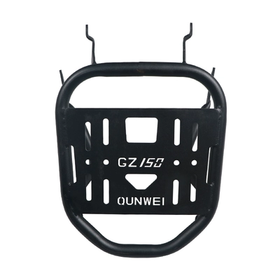 Suitable for Haojue Hj150-29A Motorcycle tail - black-gzs150-carbon-steel-tailstock