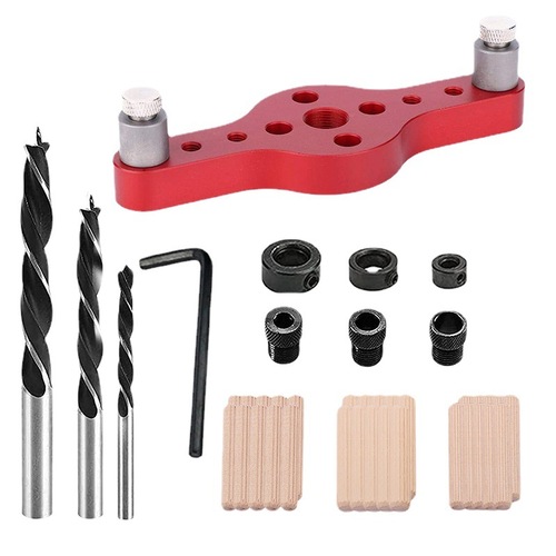 Blue locator cork drill bit set holds stably for drilling, accurate and easy to use, factory direct sale