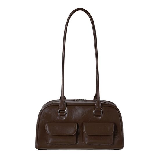 Women's Bag 2025 New Retro College Style All-match Large Capacity Casual Commuter Bag for College Students One-shoulder Hand Bag