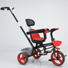 儿童三轮车脚踏车婴幼儿手推车男女宝宝童车自行车遮阳伞一件代发
