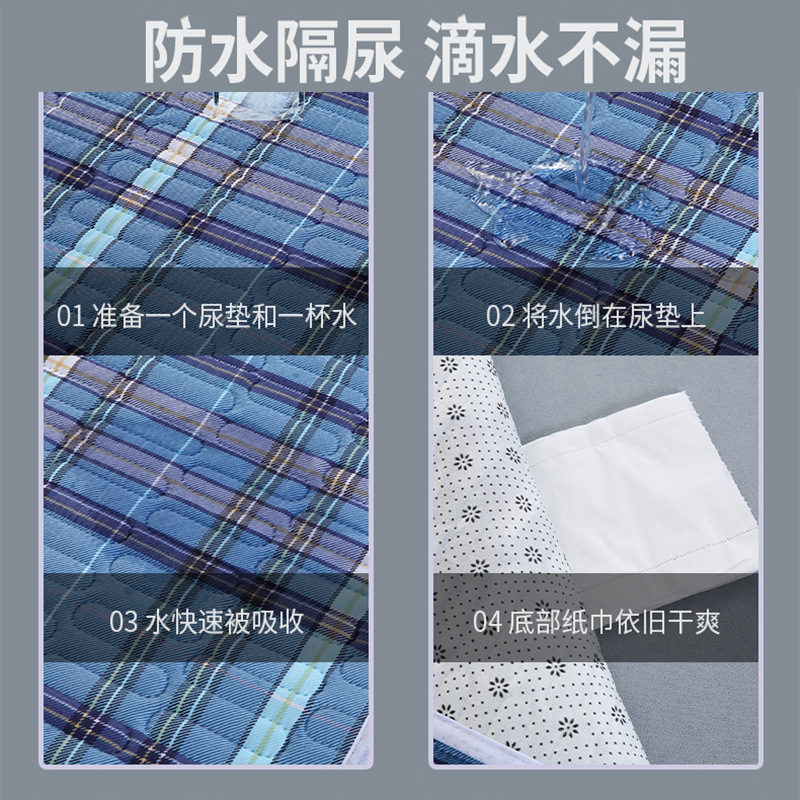 卸売り滑り止めのおしっこパッドは高齢者防水おしっこパッド用品のおばさんパッドを洗うことができます。|undefined