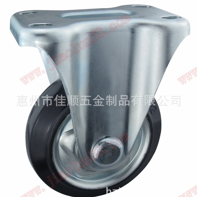 供应高弹性日式橡胶轮刹车|深圳脚轮批发|东莞日式脚轮|定向脚轮