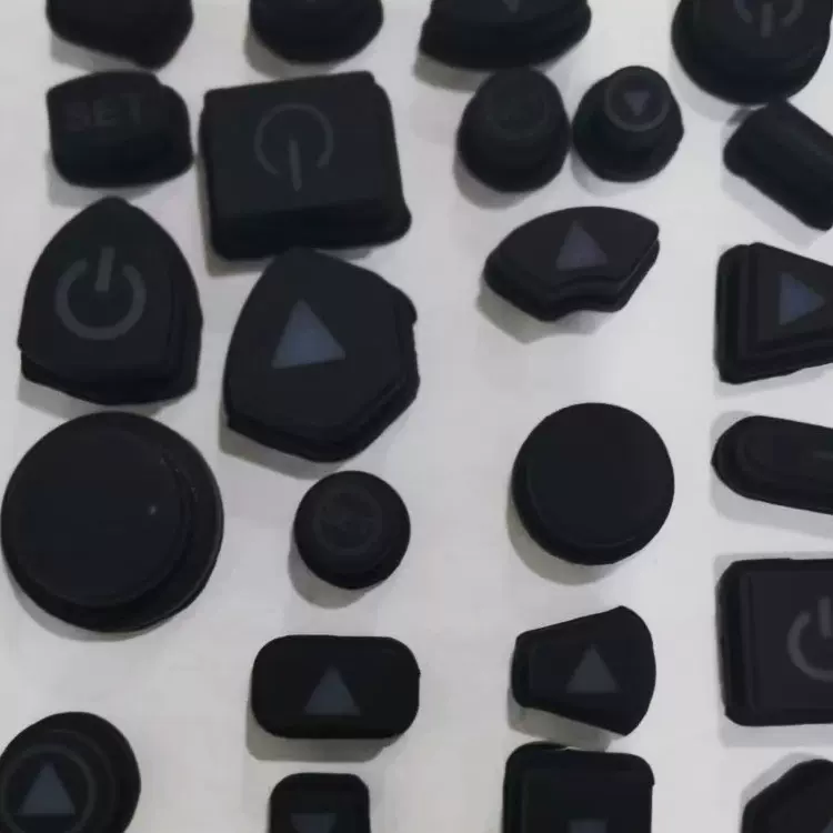 东莞厂家硅胶按键遥控器开关键防水防尘电子产品印字批发数码