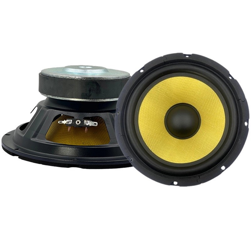 Fabricante mayorista de borda de goma altavoz de altobajo de 8 pulgadas altavoz de altobajo KTV escenario