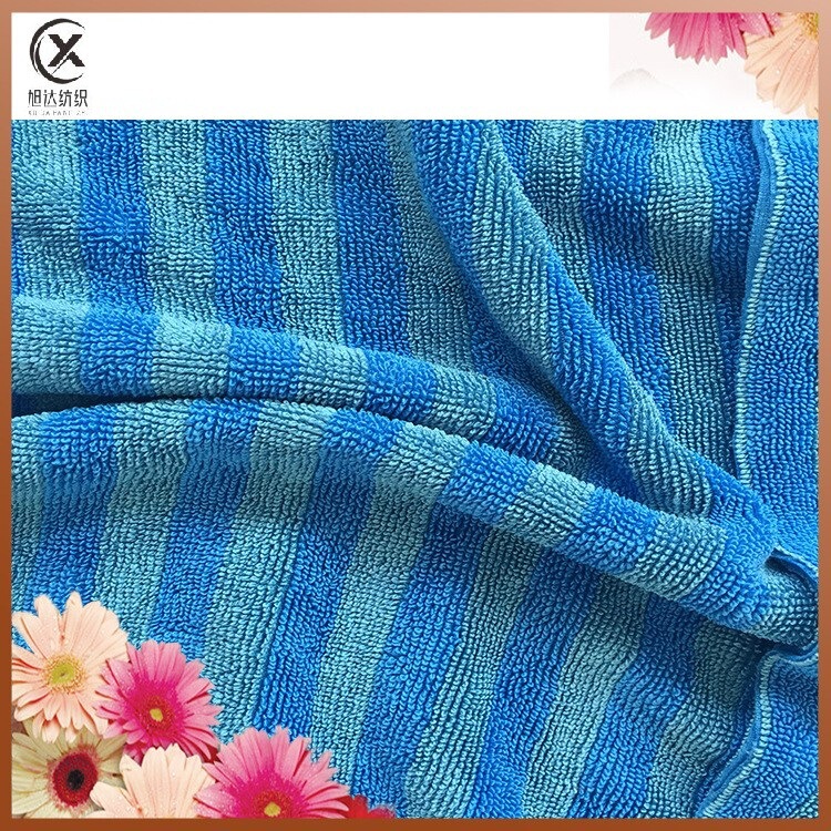Wholesale Twisted Floor Mop 8X8 480g Plain Cloth on the Back Absorbent Twisted Towel Fabric Car Wash Cloth
