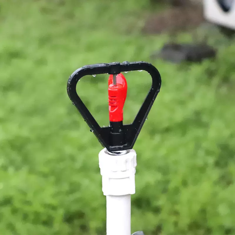 4分塑料红心蝶形雨状喷头园林绿化草坪灌溉道路除尘屋顶降温喷头