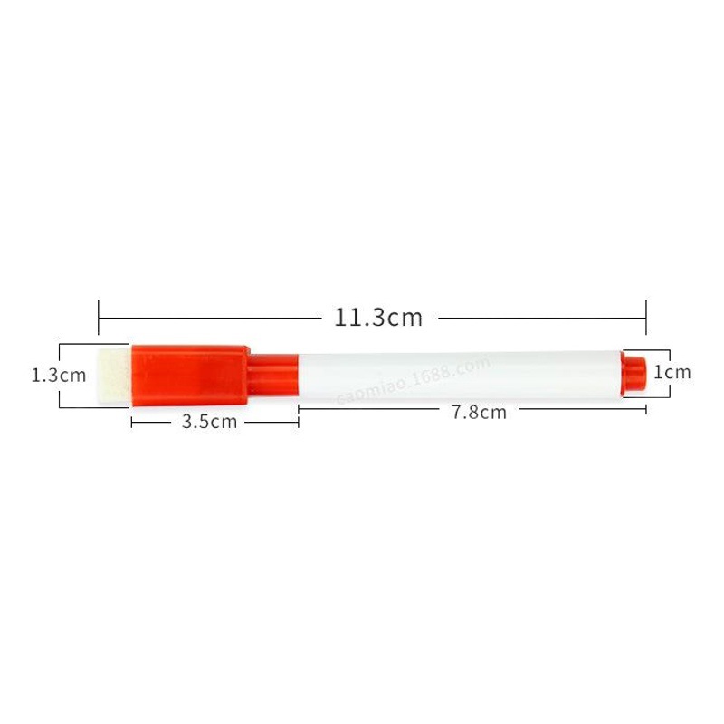 Whiteboard Pen Wholesale Environmentally Friendly Erasable Pen Manufacturer Kidsren's Tracing Red Special Repeated Writing Board Pen with Brush Magnet