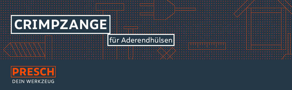 Crimpzange Aderendhülsen