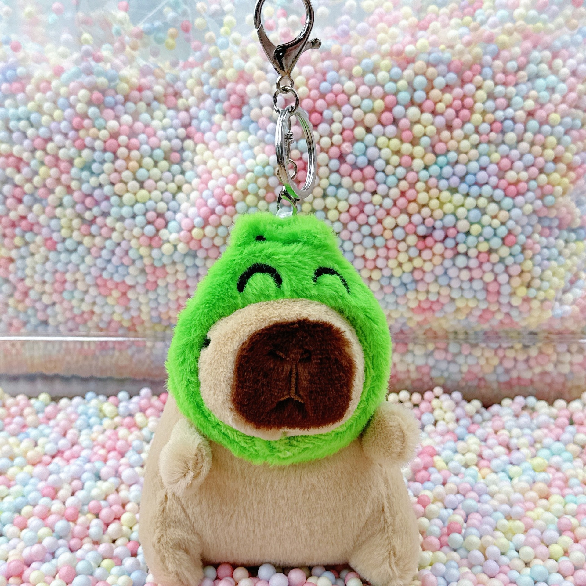 개구리 모자 라이트 브라운 카피발라 + 실버 버클