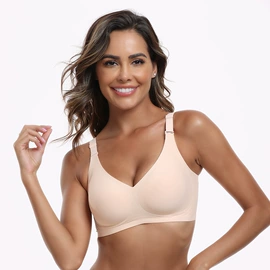 无痕文胸;无钢圈文胸;大码文胸