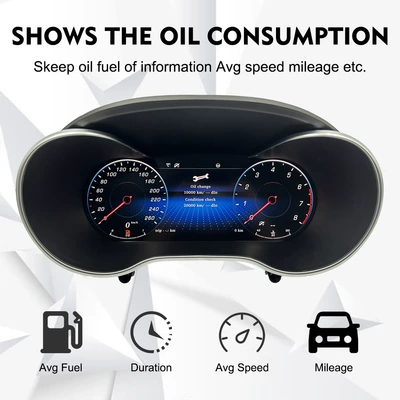 automobile instrument, phone interconnection old to new
