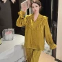 春秋宫廷风薄款长袖家居服