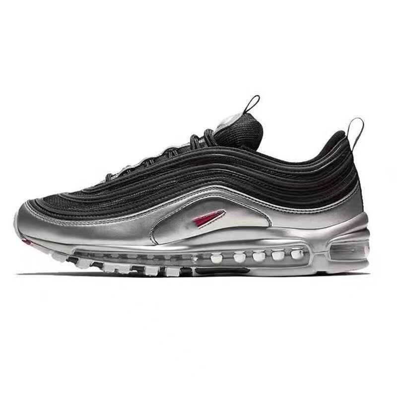 莆田純正オリジナル Air MAX97 フルパームエアクッションレトロブレットスポーツシューズ男性と女性の靴ランニングシューズ|undefined