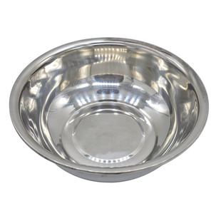 28/32/36/40cm non-magnetic stainless steel basin flanging large iron basin metal washbasin