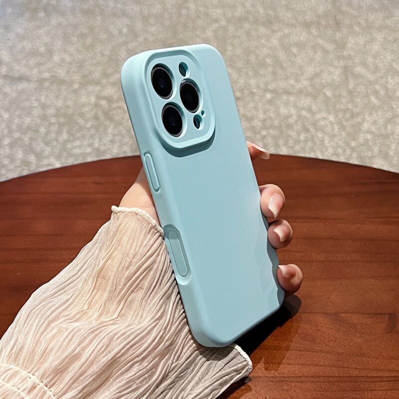 Apple 17Promax Suitable for Iphone16 Liquid Silicone Mobile Phone Case Ai Button All-Inclusive Anti-Fall Protective Cover