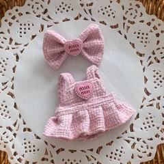 衣類のみ ラブブベビー服 17cm ラブブ服 心ときめくマカロン 小さな香り人形 ベビー服着替え
