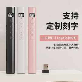 多媒体激光翻页笔希沃白板教学用数显充电会议投影仪遥控笔无线