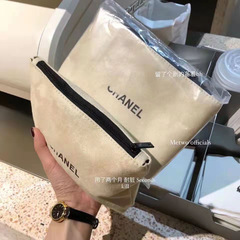 2021 New Suede Small Chanel Makeup Bag Travel Portable Toothbrush Bag Simple Hand-held Phone Bag Storage Bag