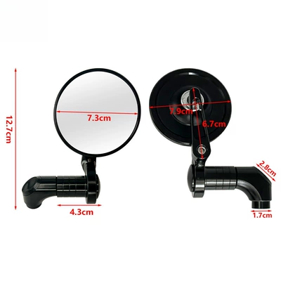 Modified Universal Retro Rearview Mirror | Motorcycle rearview mirror