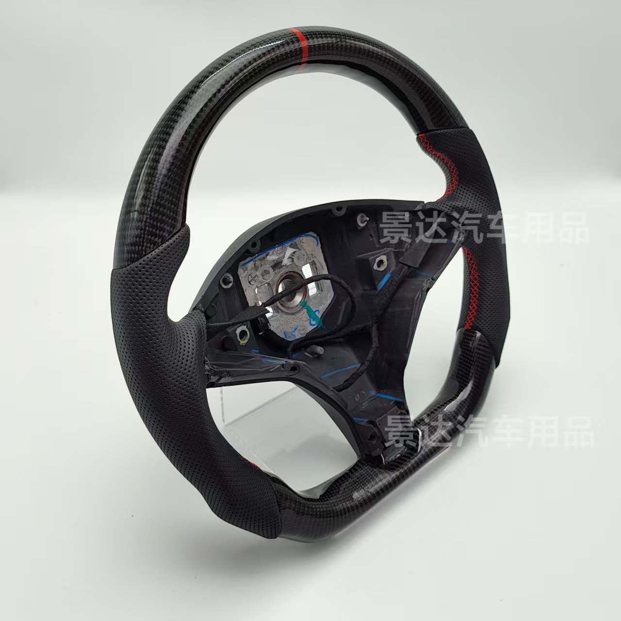 Suitable for Tesla ModelX /S modified carbon fiber steering wheel 12-20 years interior upgrade modification