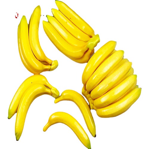 Manufacturer supplies simulated foam banana model, fake fruit, fake banana window display, hotel decorations, photography props