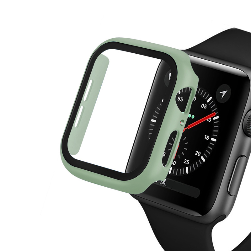 Suitable for Iwatch11 Protective Case Pc+Tempered Film Integrated Hard Shell Anti-Fall Protective Case for Apple S11/S10 Watch Suitable for Iwatch11 Protective Case Pc+Tempered Film Integrated Hard Shell Anti-Fall Protective Case for Apple S11/S10 Watch