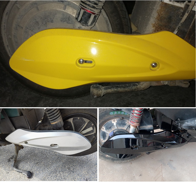 Large Ring Polyurethane Zhongxun Eagle Little Swift Eagle Thunder King Shangling Electric Vehicle Flat Fork Guard Decorative Cover Painted