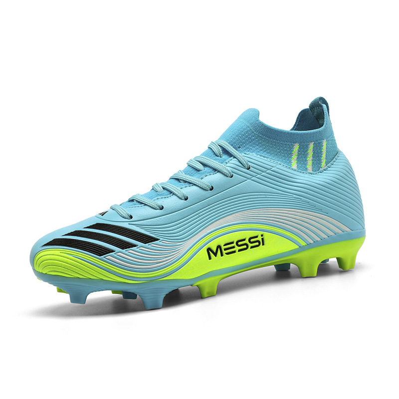 2025 nuevo clavos largos transfronterizos bajos zapatos de entrenamiento juvenil para hombres y mujeres zapatos de fútbol fábrica de comercio exterior