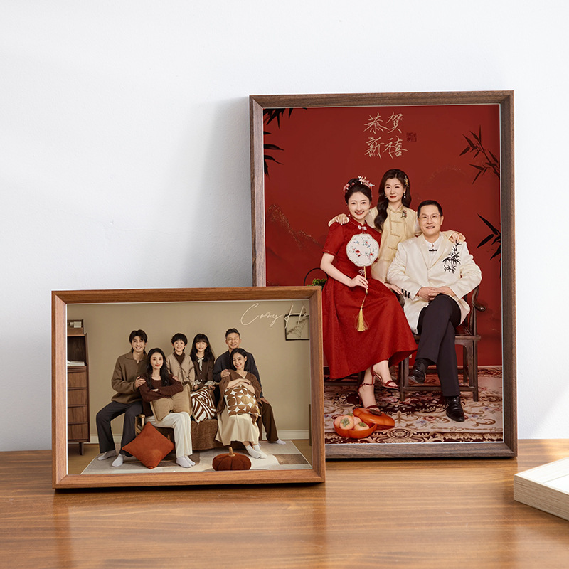 Family Photo Frame Display Stand, Empty Frame, Solid Wood, 128 Wall-Mounted Picture Frame, Large Size Custom Wedding Photo Frame Family Photo Frame Display Stand, Empty Frame, Solid Wood, 128 Wall-Mounted Picture Frame, Large Size Custom Wedding Photo Frame