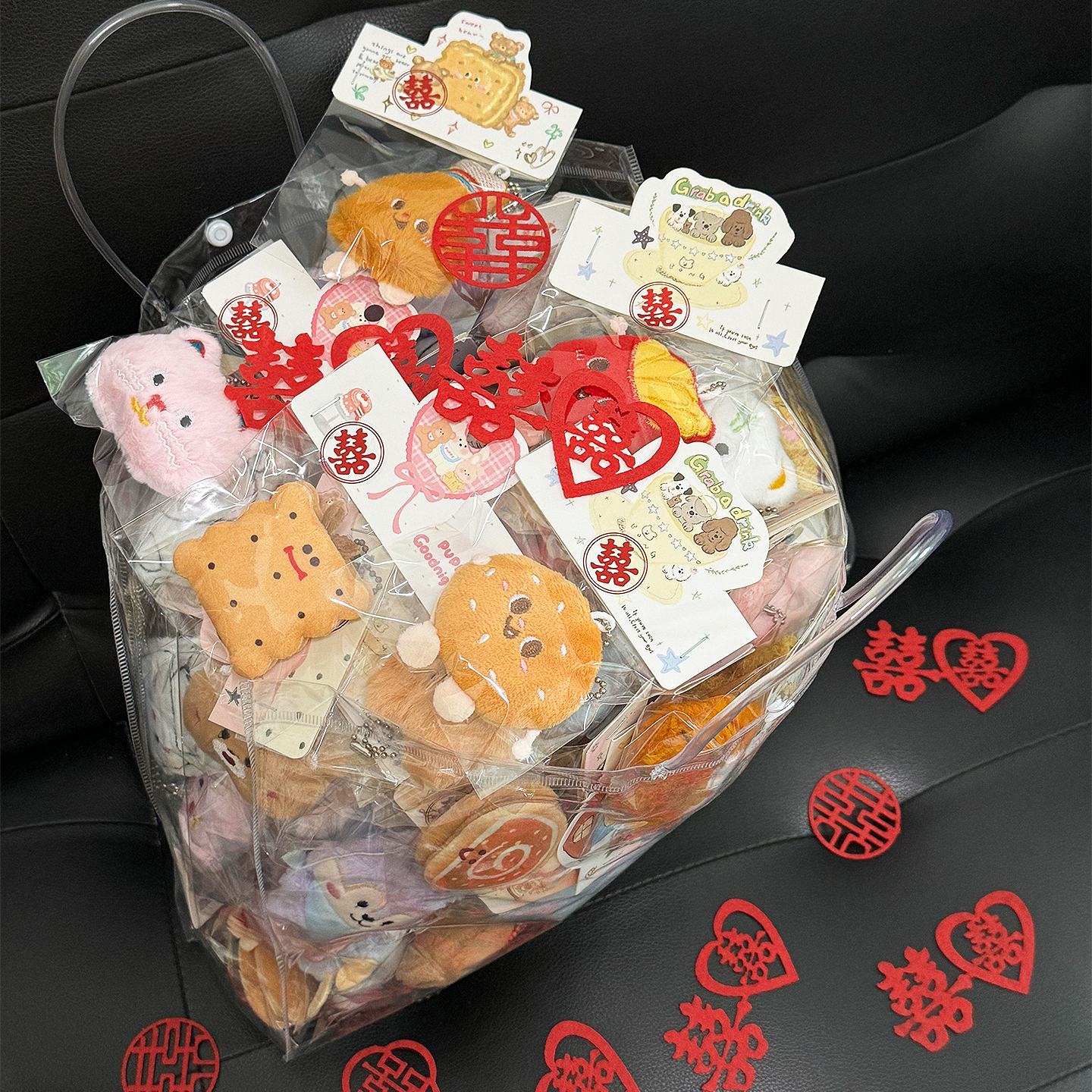 【备婚好物】婚礼抛洒娃娃互动退场抛洒小礼物小玩偶结婚拍照道具