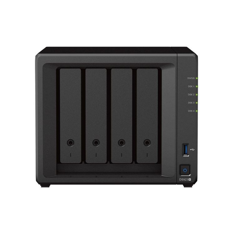Synology群晖DS923+/925+企业办公nas存储4盘位服务器云网络共享